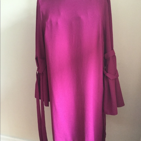 Finery London Bell-sleeve Dress, sz. 10. - Picture 4 of 7